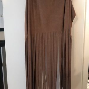 Fringe Vest! SO CUTE! Worn once. Smoke free.